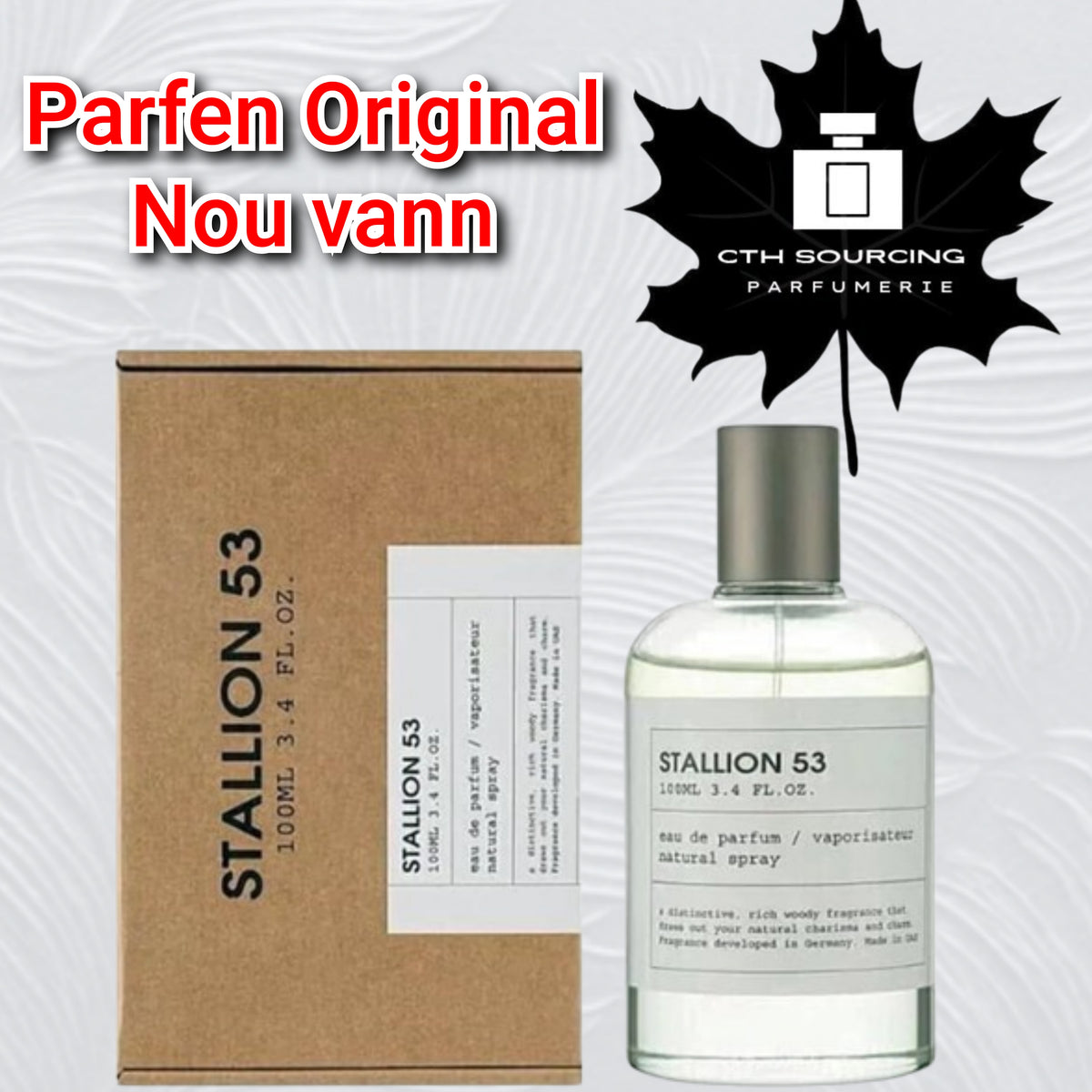 Emper Stallion 53 Eau de Parfum 3.4 oz pou fi ak gason — New