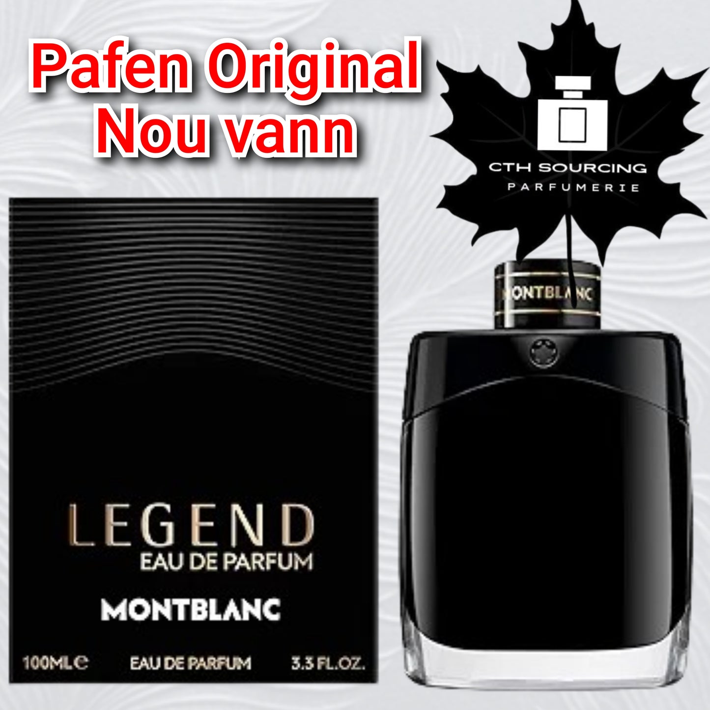 Mont Blanc Legend Eau de Parfum for Men (3.3 oz)