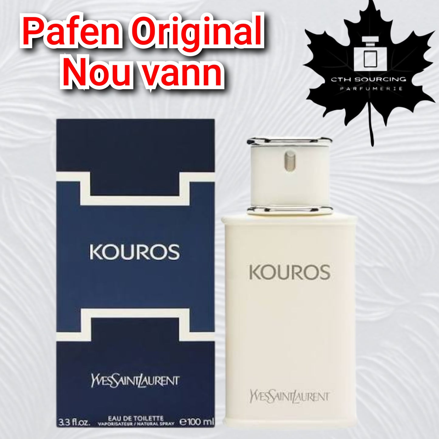 Yves Saint Laurent Kouros Eau de Toilette for Men (100 ml)