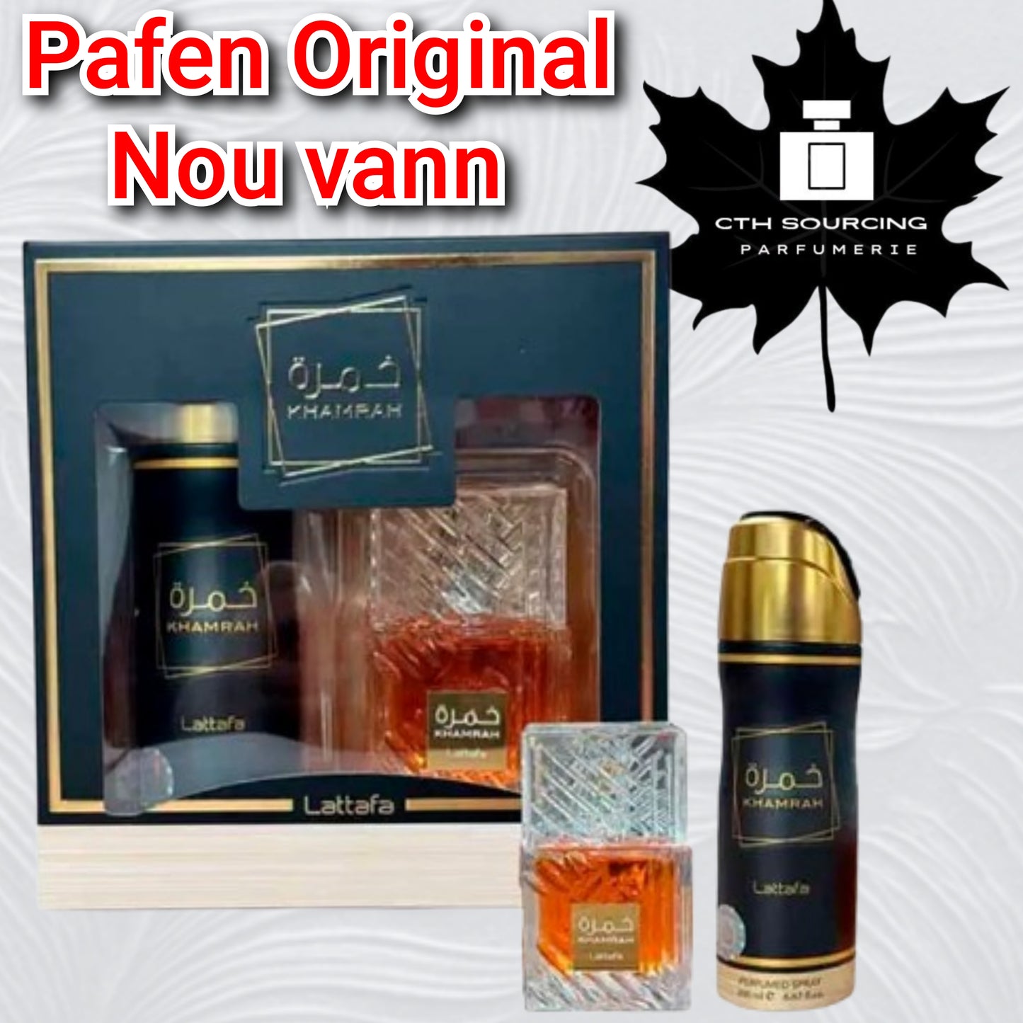 Lattafa Khamrah Gift Set