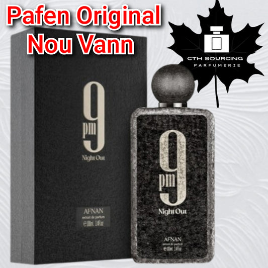 Afnan 9PM Night Out Eau de Parfum for Men (3.4 oz / 100 ml) [pou gason]