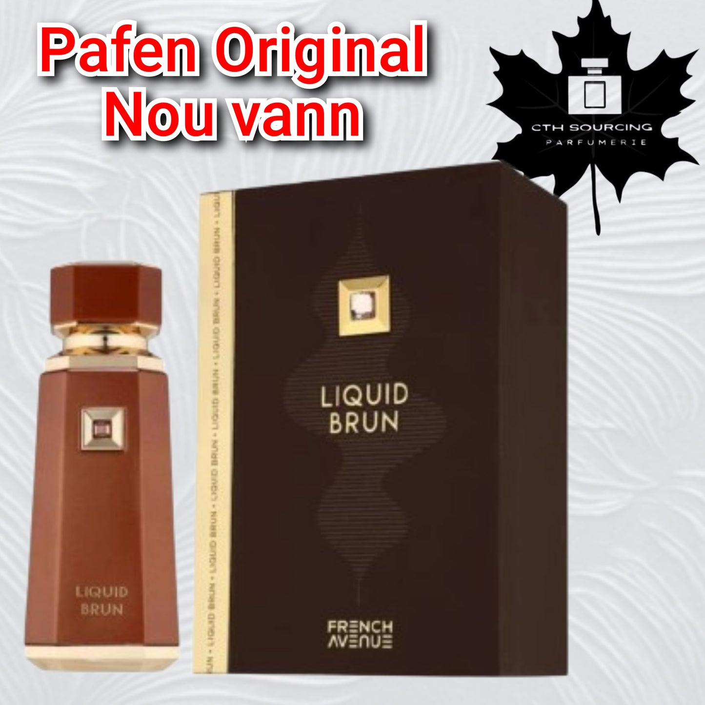 French Avenue Liquid Brun Brown Eau de Parfum for Men (3.4 oz)