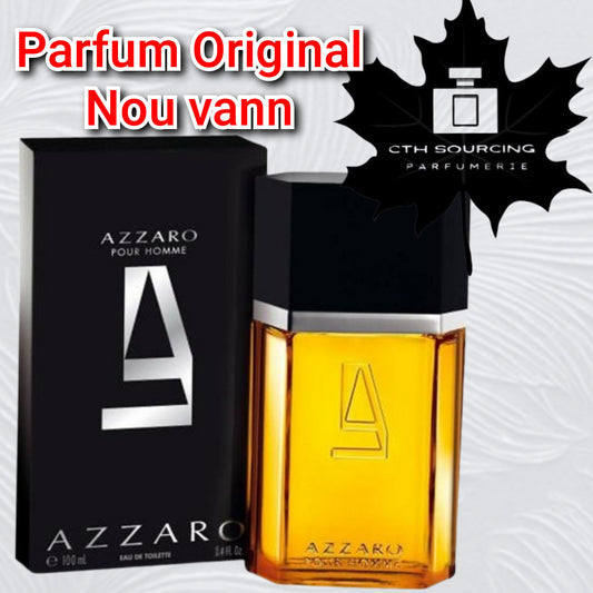 Azzaro Pour Homme Eau de Toilette 3.4 oz pou gason