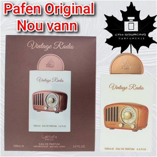 Lattafa Vintage Radio