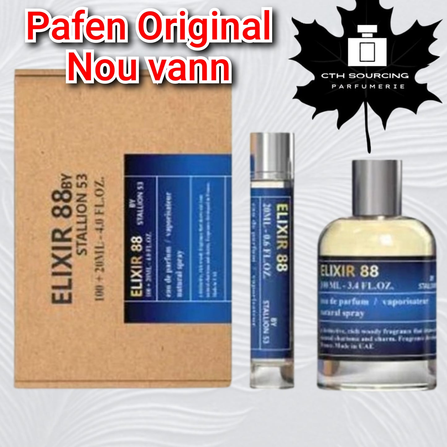 Emper Intenso by Stallion 53 Eau de Parfum for Men (3.4 oz + 20 ml)