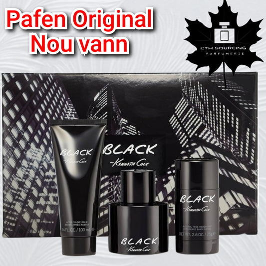 Keneth cole Black Gift Set for Men (3-Piece)