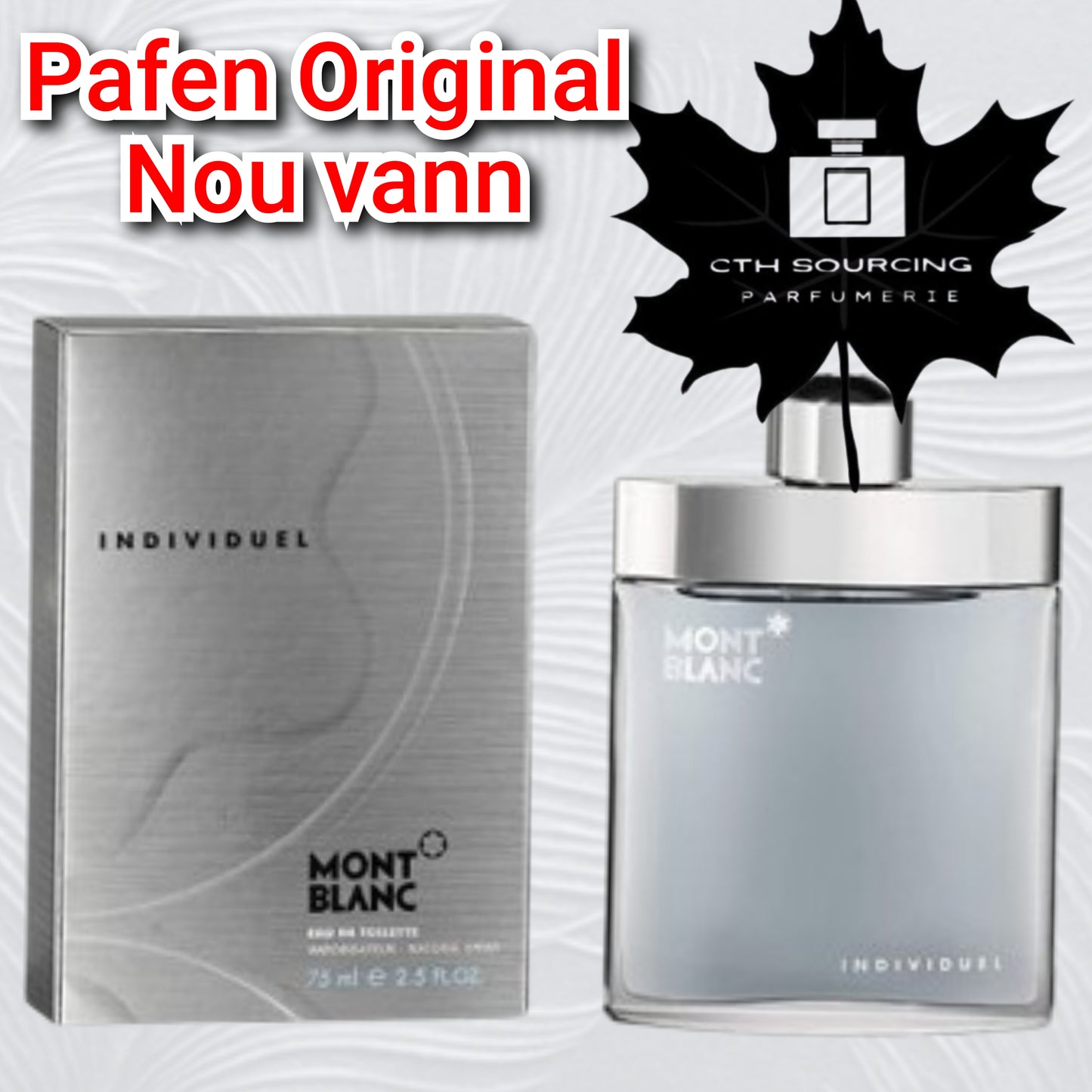 Mont Blanc Individuel Eau de Toilette for Men (2.5 oz)