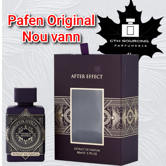 Fragrance World After Effect Extrait de Parfum 2.7 oz pou fi ak gason