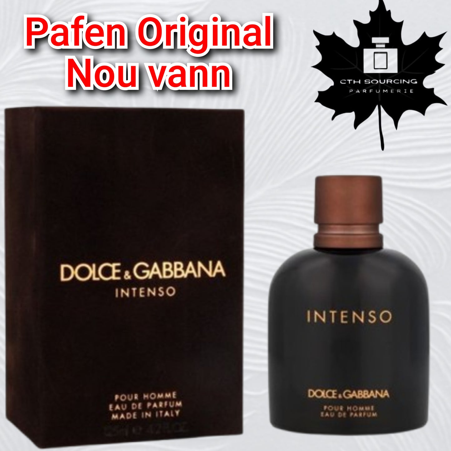Dolce & Gabbana Intenso Eau de Parfum for Men (4.2 oz / 120 ml)
