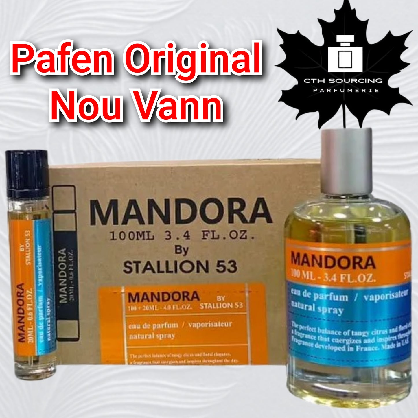Emper Mandora by Stallion 53 Eau de Parfum Unisex (3.4 oz)