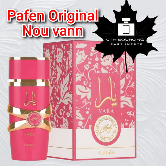 Lattafa Yara Candy Eau de Parfum for Women (100 ml)