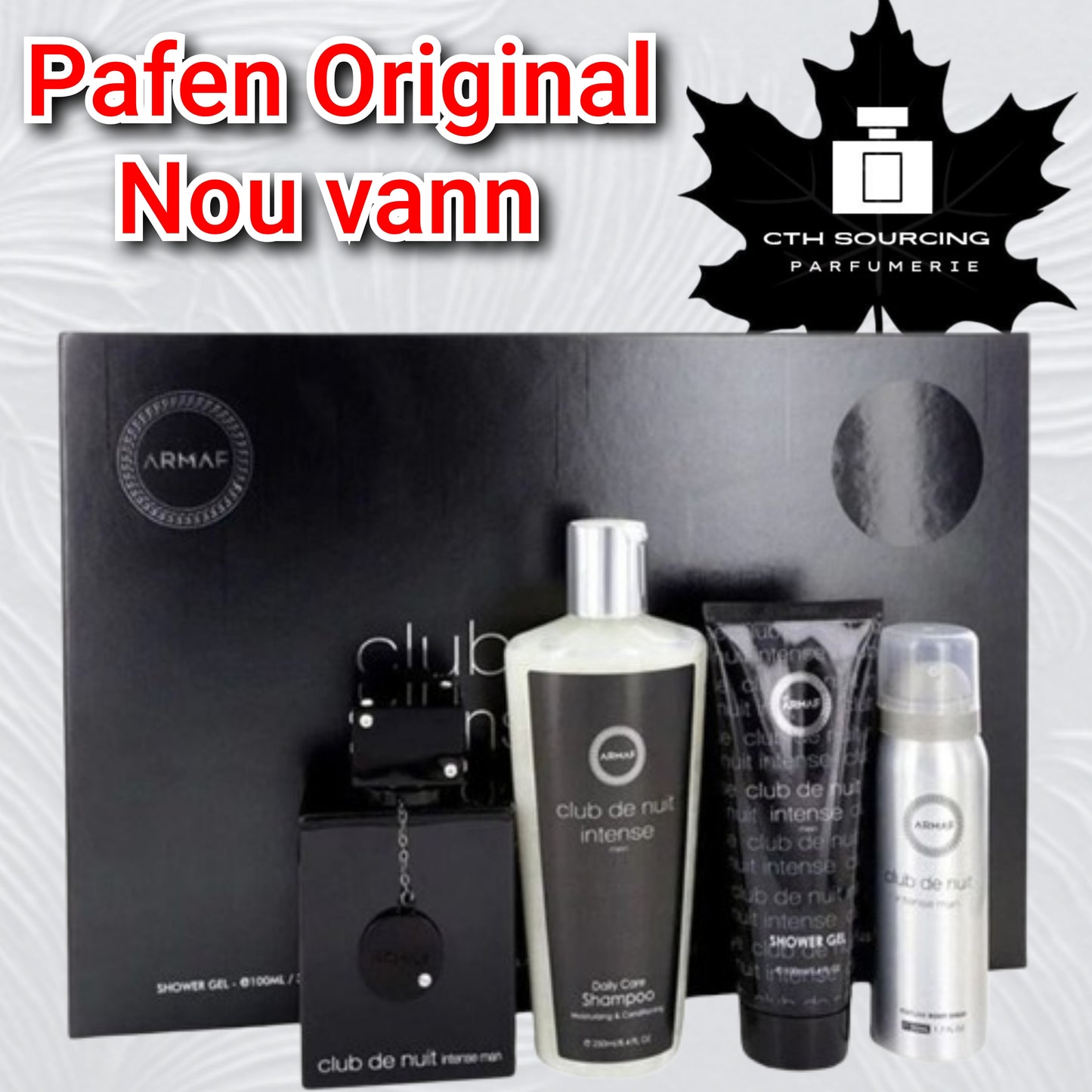 Armaf Club de Nuit 4-Piece Gift Set / pou gason