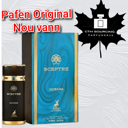 Maison Alhambra Sceptre Oceana Eau de Parfum 3.3 oz pou fi ak gason