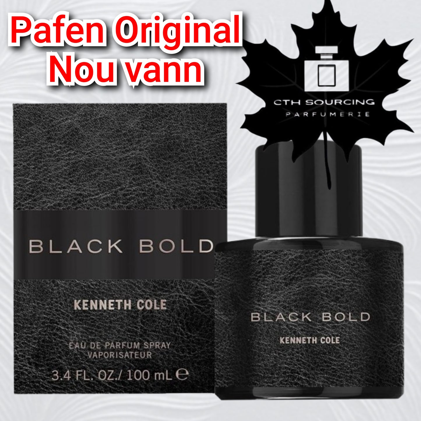 Keneth cole Black Bold Eau de Toilette for Men (100 ml)
