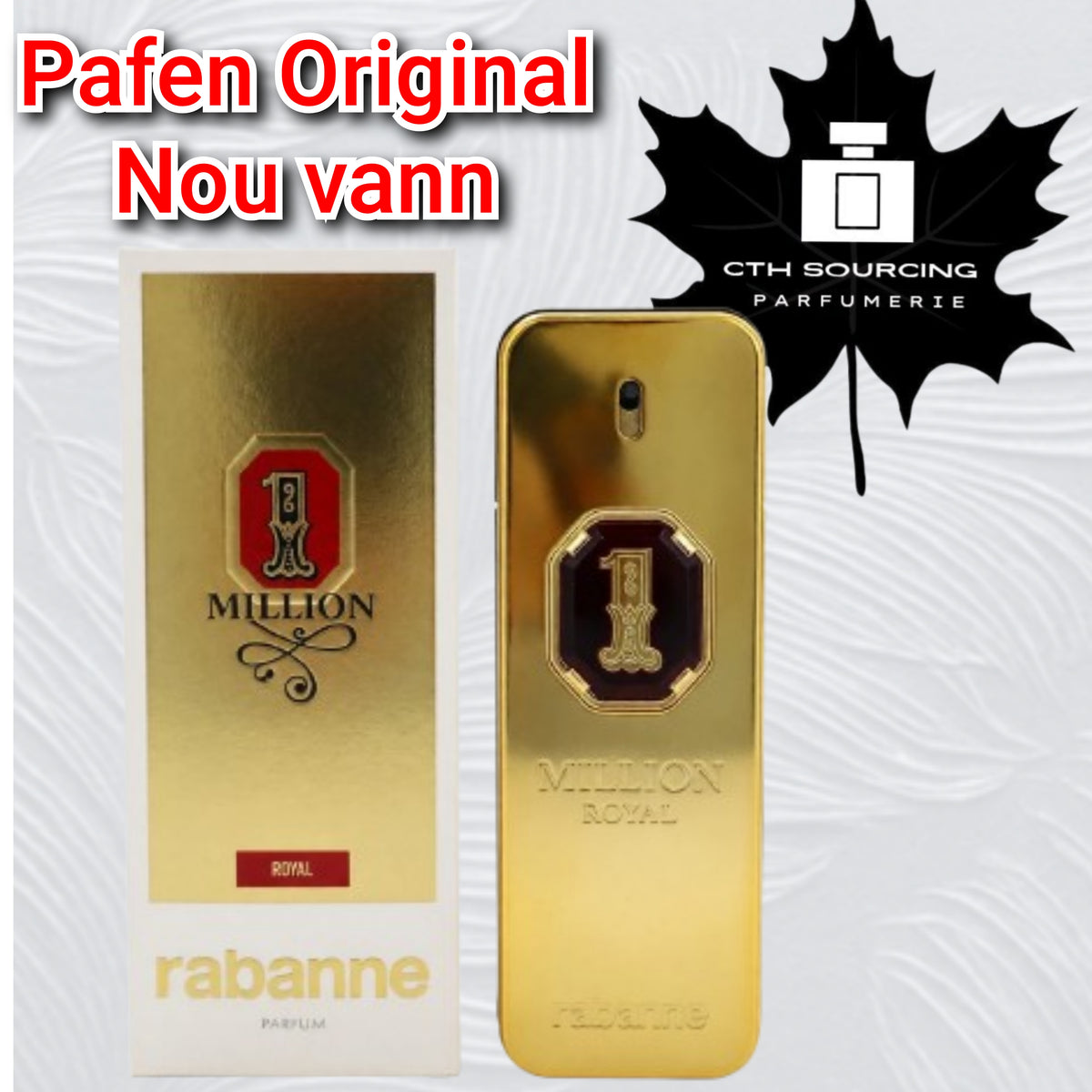 Paco Rabanne One Million Royal Parfum 3.4 oz pou gason